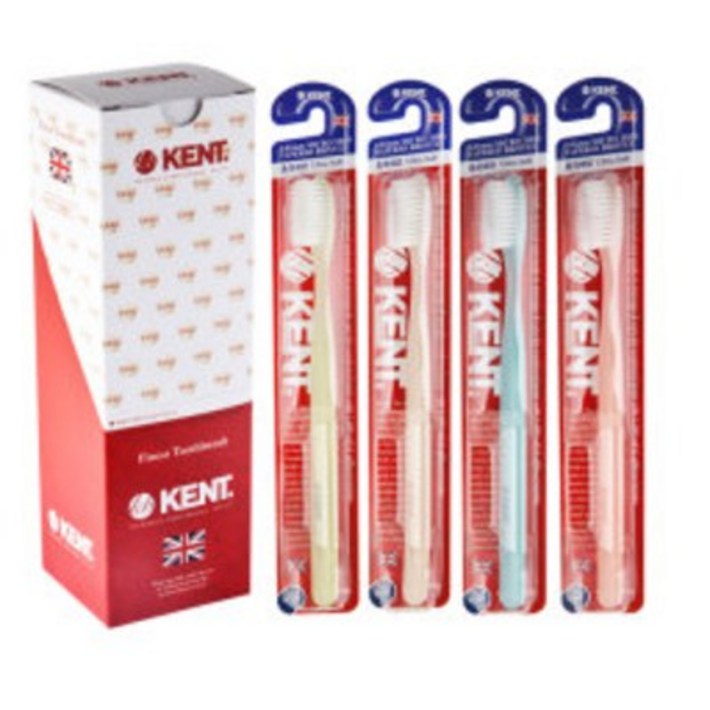 켄트 오리지날 콤팩트 초극세모 칫솔, 1세트