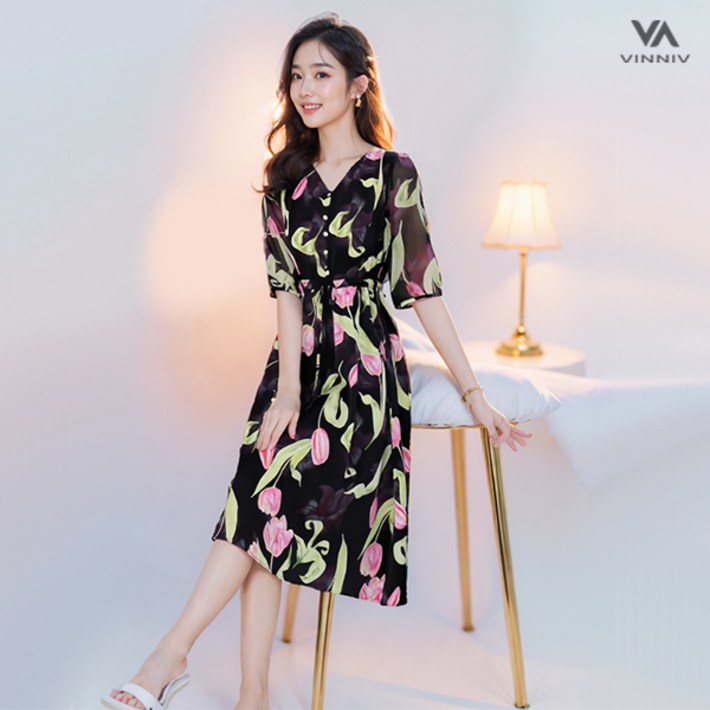 비니브 가을겨울 토파즈 원피스 이월상품 홈쇼핑 노출