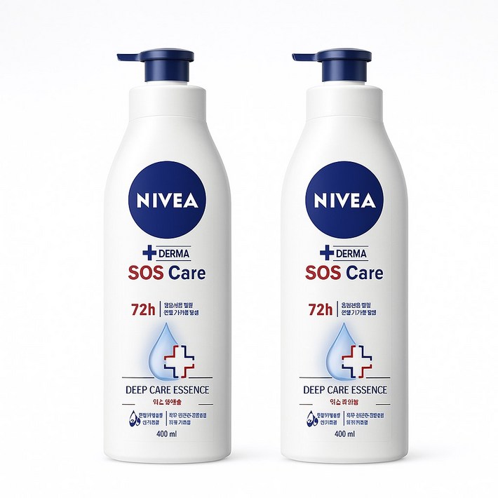 니베아 바디로션 SOS 케어 2개