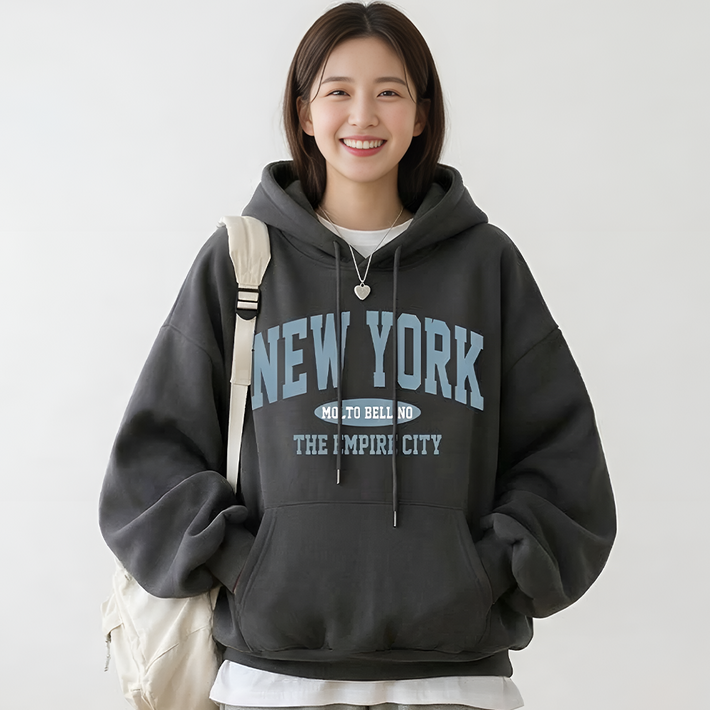 몰토벨리노 뉴욕엠파이어MB 여성 오버핏 후드티