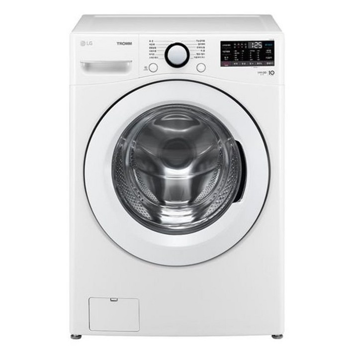LG 트롬 드럼세탁기 F19WDWP 19kg 화이트유광 방문설치