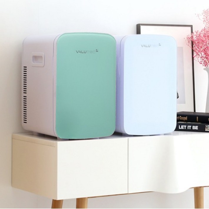 본사직판 벨류텍 화장품 차량용 겸용 냉온장고 6리터 10리터 15리터 20리터 모음, 화이트, VR015L