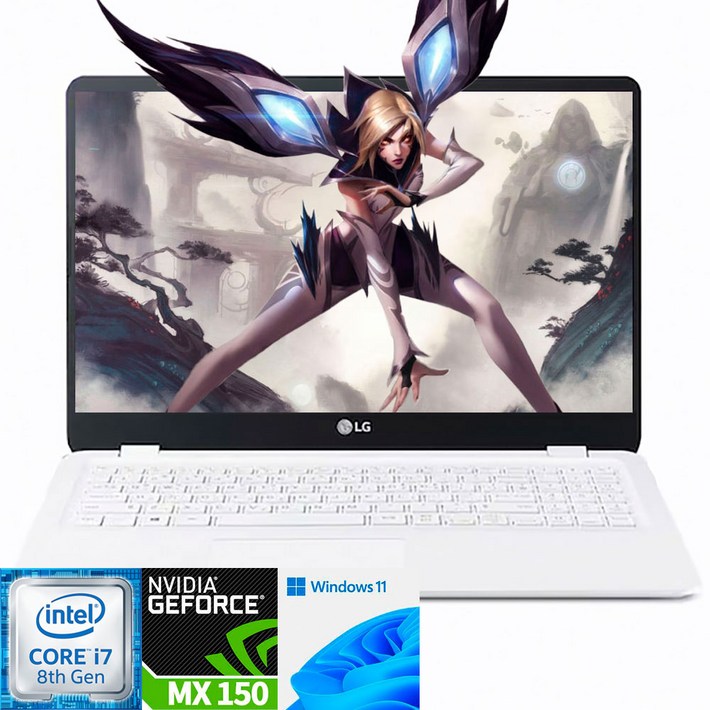 LG전자 울트라PC 15U590 FHD 15.6인치 게이밍 노트북 i78565U32GSSD 1TMX150윈11