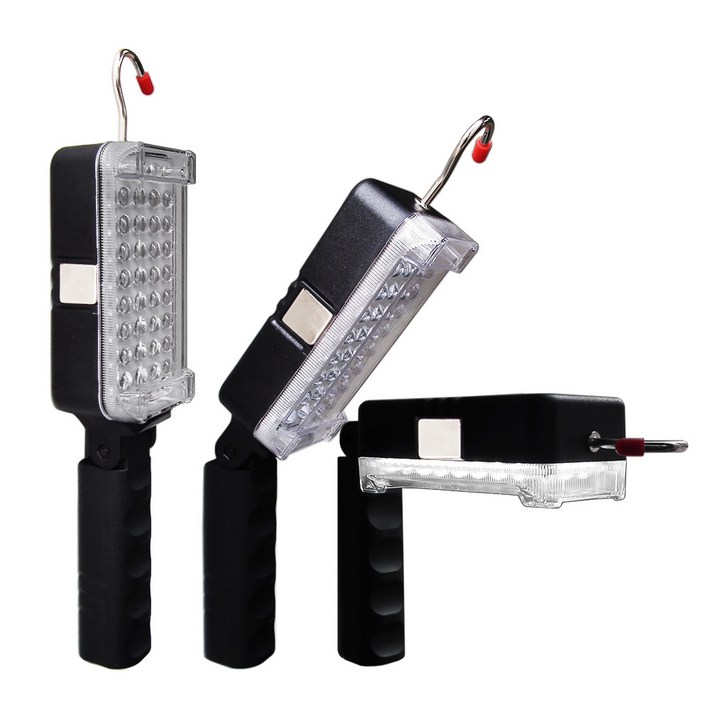 LED 작업등 각도조절 랜턴 캠핑등 USB 충전식 LED작업등 접이식, 1개