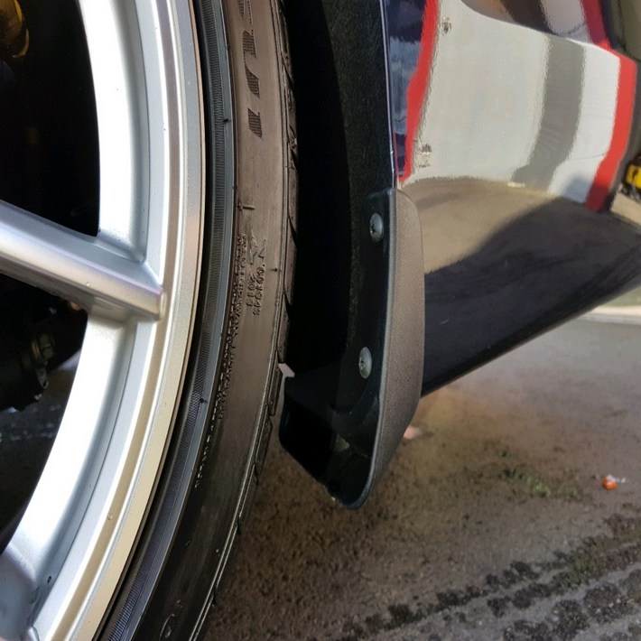 그랜저IG 머드가드 흙받이 1대분, 블랙, 1세트