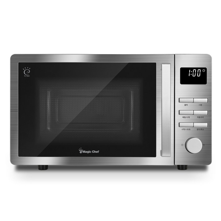 매직쉐프 올 스텐 무회전 25L 대용량 플랫 전자레인지 MMWWC25TES, 단품