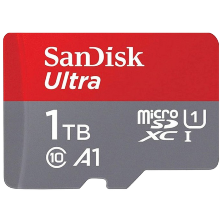샌디스크 에스티원테크 공식인증 제품 마이크로 SD 카드 SDXC ULTRA 울트라 QUAC, 1TB, 1개