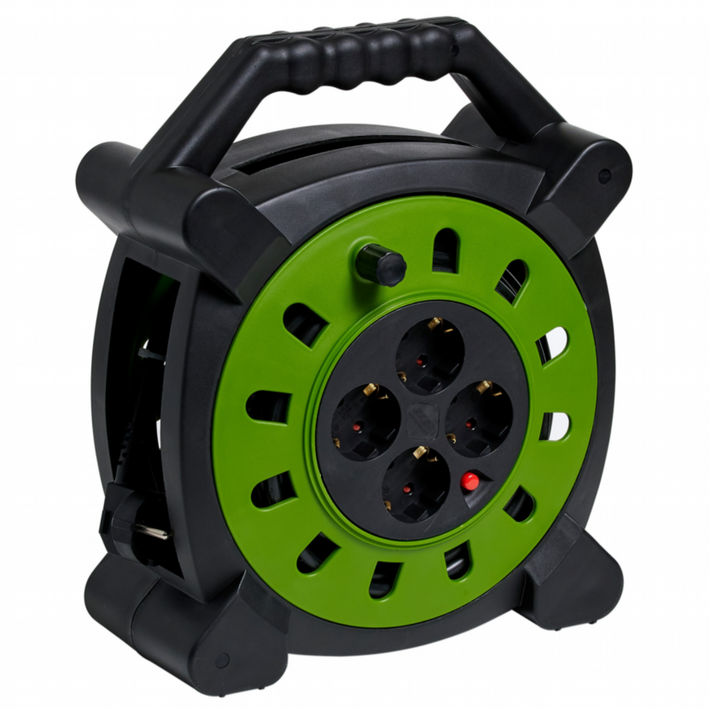 세이즈 X3 케이스형 4구 릴선 1.5SQ, 30m, 1개, 러기드