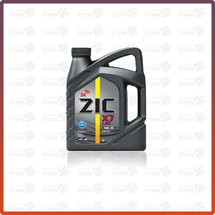 ZIC X7 LPG 5W30 4L 엔진오일, 1개, X7 LPG 5W30 4L, 5w30 - 쇼핑뉴스