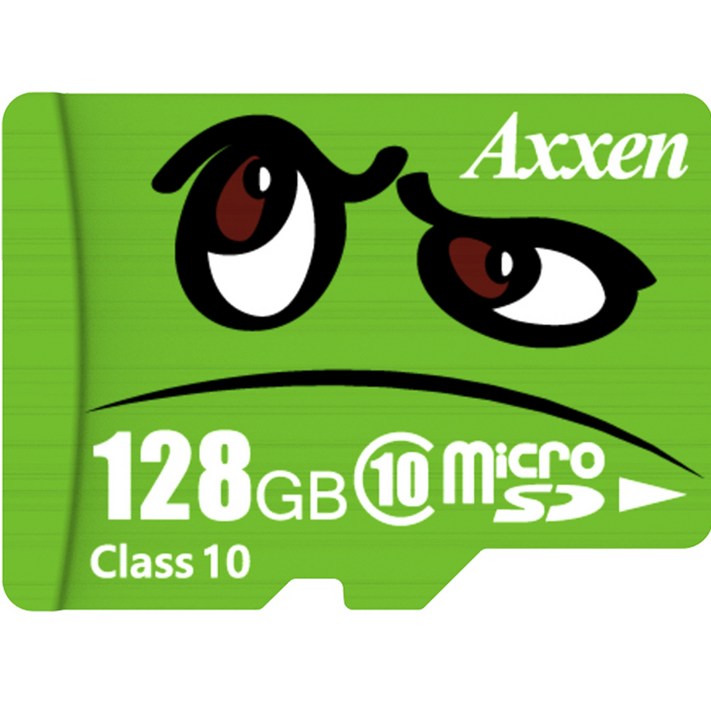 액센 프리미엄 Class10 UHS1 캐릭터 micro SD 카드, 128GB, 1개 액센 프리미엄 Class10 UHS1 캐릭터 micro SD 카드, 128GB, 1개