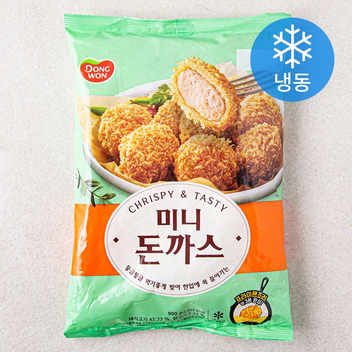 동원 미니 돈까스 냉동, 900g, 1개