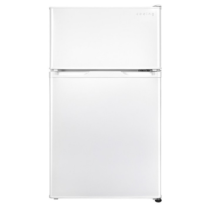 쿠잉전자 81L 소형 투도어 냉장고, REFD86W