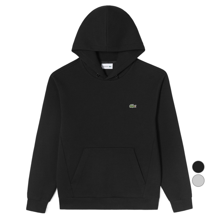 라코스테 남성용 테크니컬 후드 스웻셔츠 SH609E55N