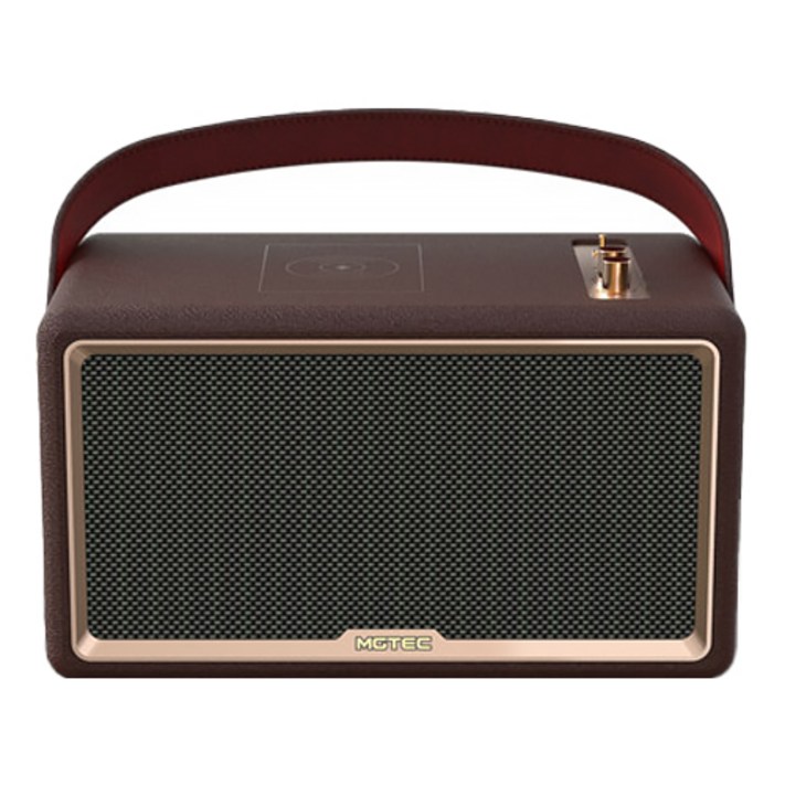 엠지텍 블루투스 스피커 MAJESTY7, MAJESTY7, 브라운