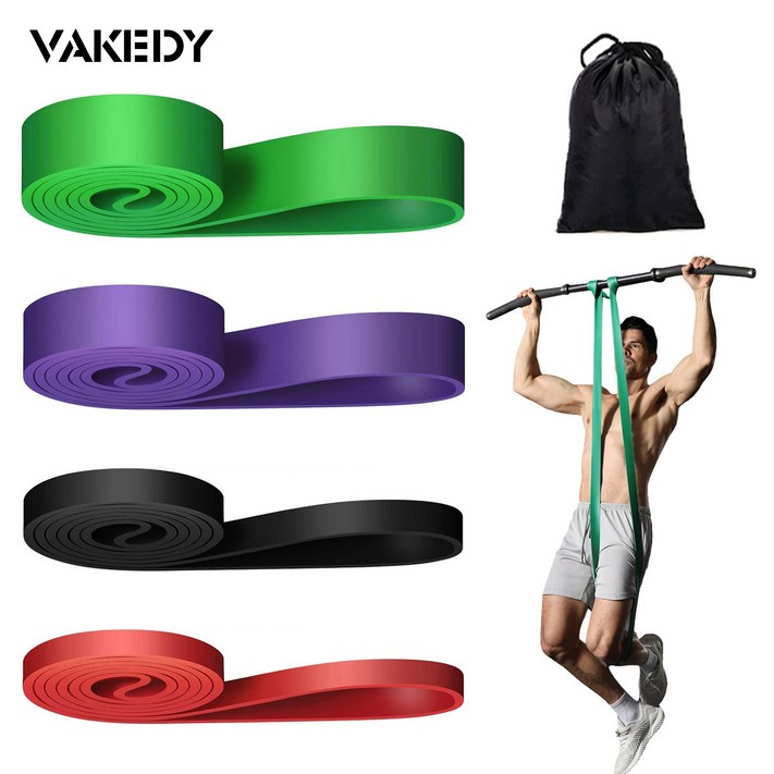 Vakedy 풀업밴드 고무 루푸 스트레칭, 1개, 2345단계