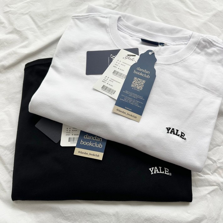 예일 YALE 남 여 공용 스몰로고 반팔 티셔츠 예일 YALE 남 여 공용 스몰로고 반팔 티셔츠