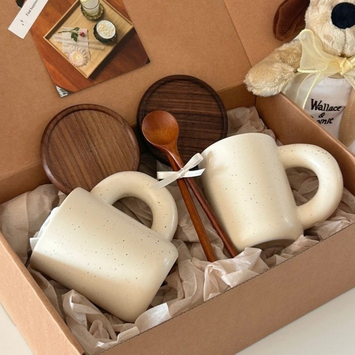 해피프레 집들이선물 머그컵세트, 1세트