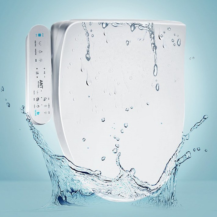 앤트 비데 최신형 IPX8 방수 직수 안심세척 하이브리드 필터필요없는 IPX750A, 자가설치, 고객직접설치