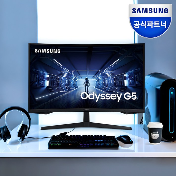삼성전자 80cm QHD 오디세이 G5 게이밍 모니터 삼성전자 80cm QHD 오디세이 G5 게이밍 모니터