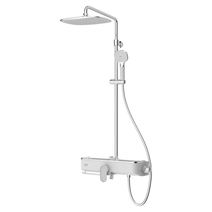 아메리칸스탠다드 큐브 레인 샤워 원홀 해바라기샤워기 고급형 FB5787  마킹용 카드보드