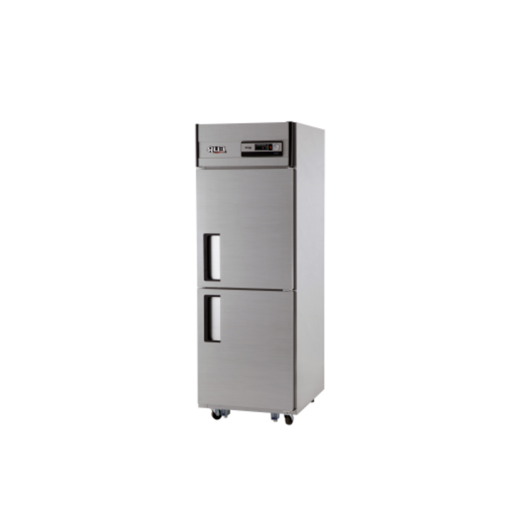 유니크대성 25BOX 메탈 올냉장 냉장2칸 UDS25RAR 아날로그 직냉식 업소용냉장고
