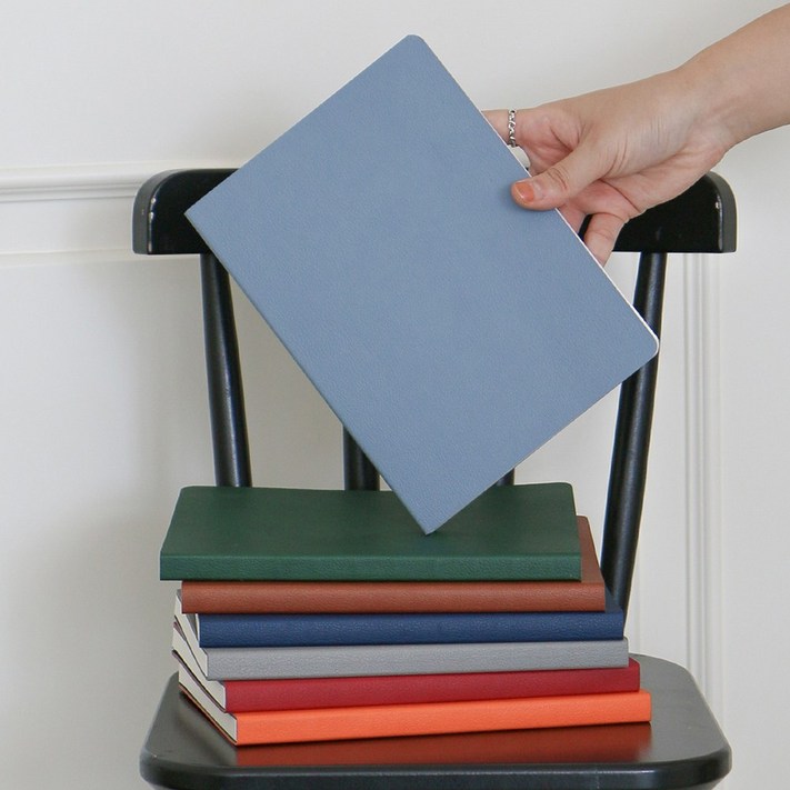 7321디자인 소프트커버 노트유선무선 업무용 고급 가죽 심플 노트