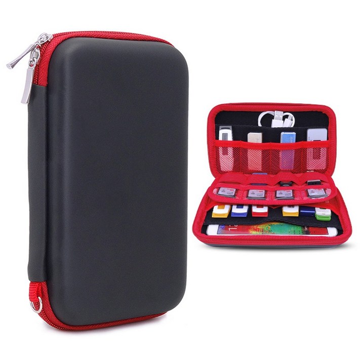 EVA USB 메모리 SD카드 외장하드 보관함 파우치 휴대용 보관가방 EVA USB 메모리 SD카드 외장하드 보관함 파우치 휴대용 보관가방