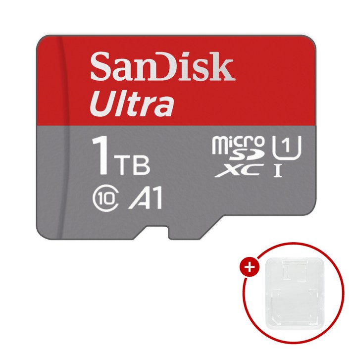 샌디스크 마이크로SD카드 Ultra A1 울트라 SDSQUAC1TB SD카드 케이스 샌디스크 마이크로SD카드 Ultra A1 울트라 SDSQUAC1TB SD카드 케이스