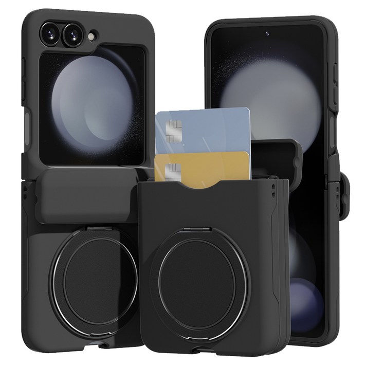 엑씨 가디언 카드수납 거치형 맥세이프 호환 자동 폴딩 힌지보호 휴대폰 케이스