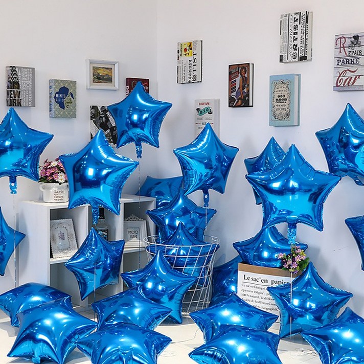 미소로운 파티 풍선 스타 45.72cm