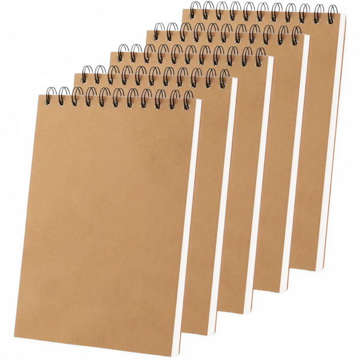 오브예 상단 스프링 크래프트 드로잉북 160g 30p, A5, 5개