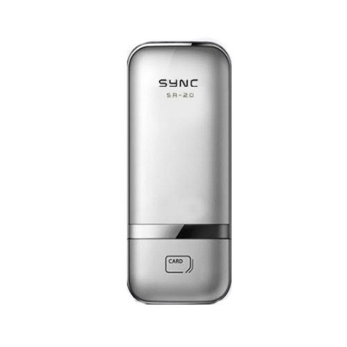 혜강씨큐리티 SYNC 도어록 실버 SR20  카드키 4p