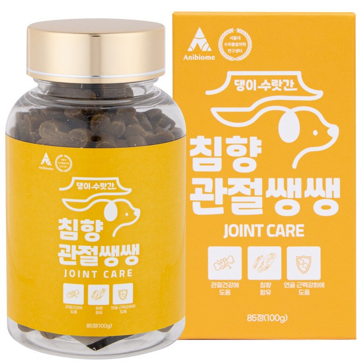 댕이수랏간 강아지 침향 영양제, 뼈관절강화, 100g, 1개