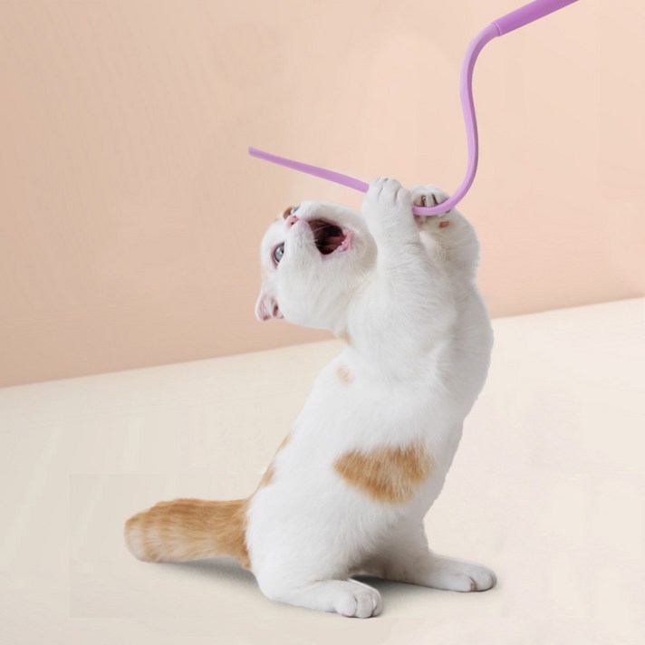 옥희독희 냥잡아봐라 고양이 실리콘 낚시대 옥희독희 냥잡아봐라 고양이 실리콘 낚시대
