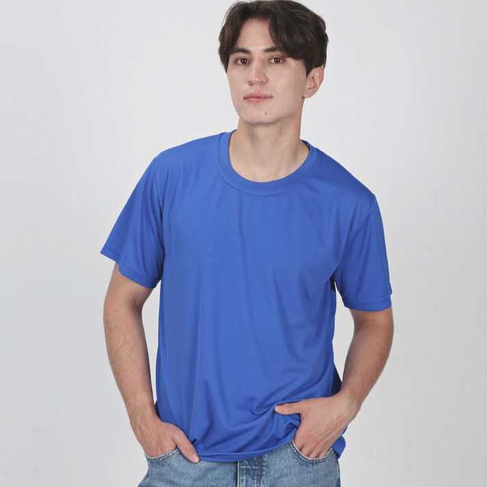 티팜 남성용 BK 쿨론 라운드 반팔티