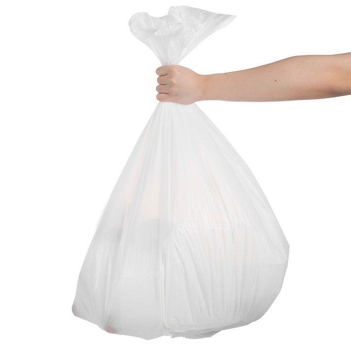 코멧 배접 쓰레기 비닐봉투, 100L, 100매, 화이트 20230828
