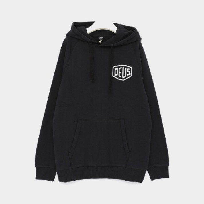 데우스 엑스 마키나 데우스엑스마키나 25FW 밀라노 어드레스 스웨트 남성 후드티 DMW48675D BLK