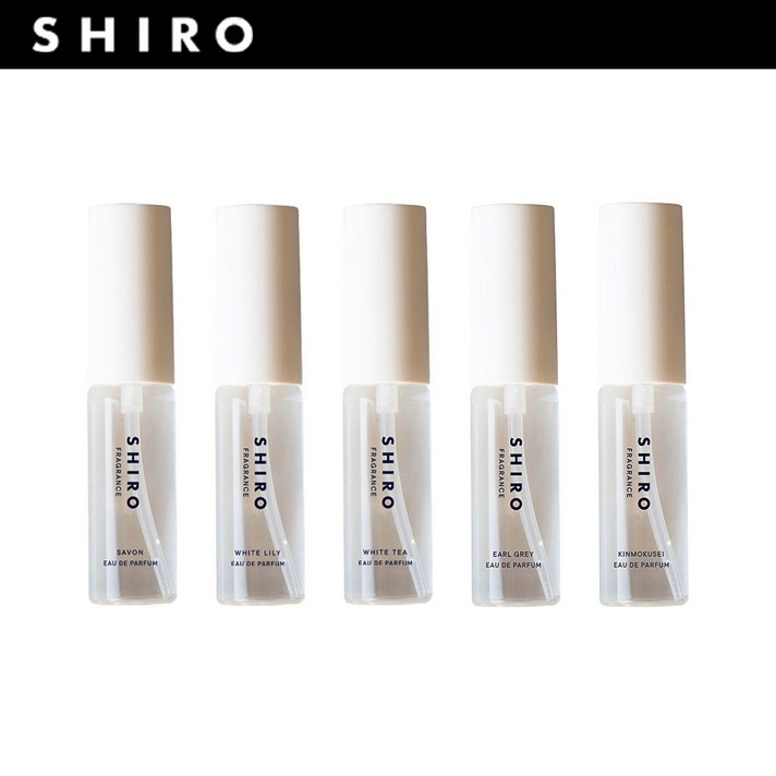 일본 SHIRO FRAGRANCE EAU DE PARFUM MINI 시로 미니사이즈 향수 10ml