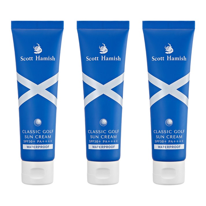 스콧해미쉬 클래식 골프 선크림 SPF50PA 40ml, 3개