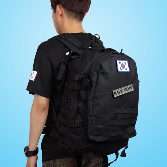 3D 출타 군인 가방 고급형 45L 군용 학생 밀리터리 백팩