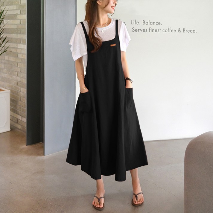 데일리앤 로제트 린넨 원피스 데일리앤 로제트 린넨 원피스