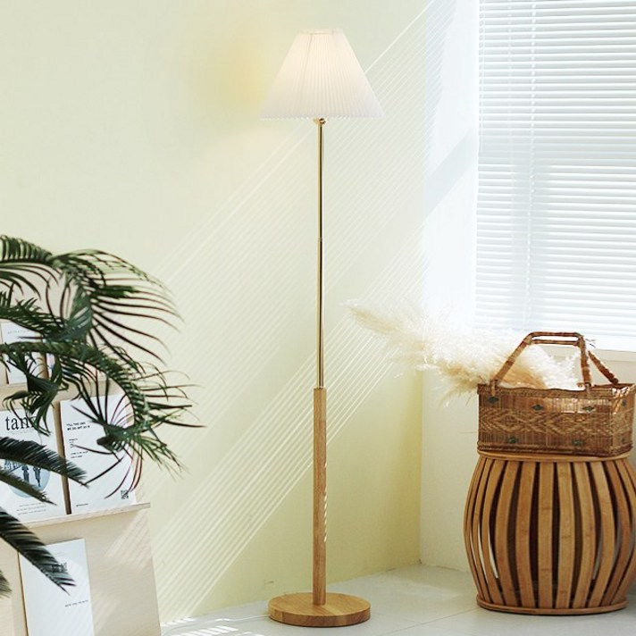 솔레 장스탠드2colors LED램프증정, 내추럴