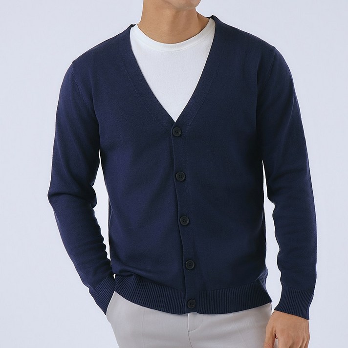 글리멜로 남성 부드러운 데일리 무지 니트 가디건 글리멜로 남성 부드러운 데일리 무지 니트 가디건