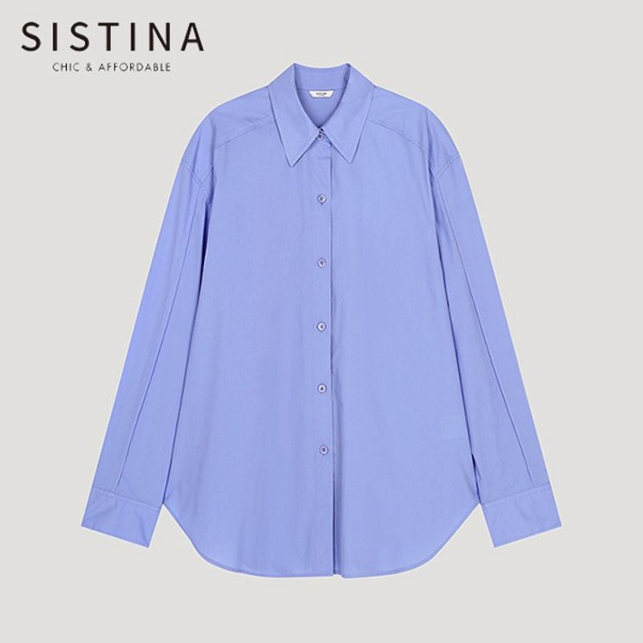 시스티나 코튼 드롭 숄더 셔츠 AWWSTP11090 LL