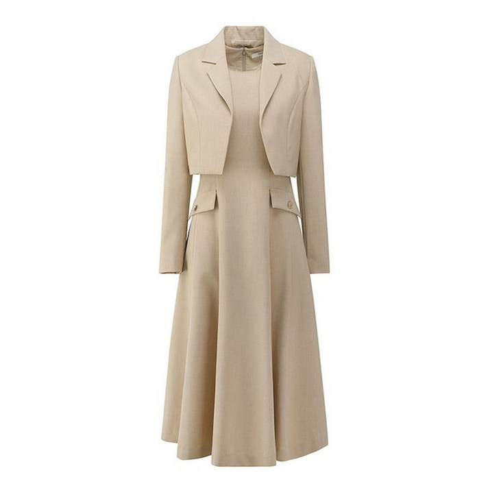 주크 크롭자켓 레이어드 투피스 원피스 BE V241PSE901