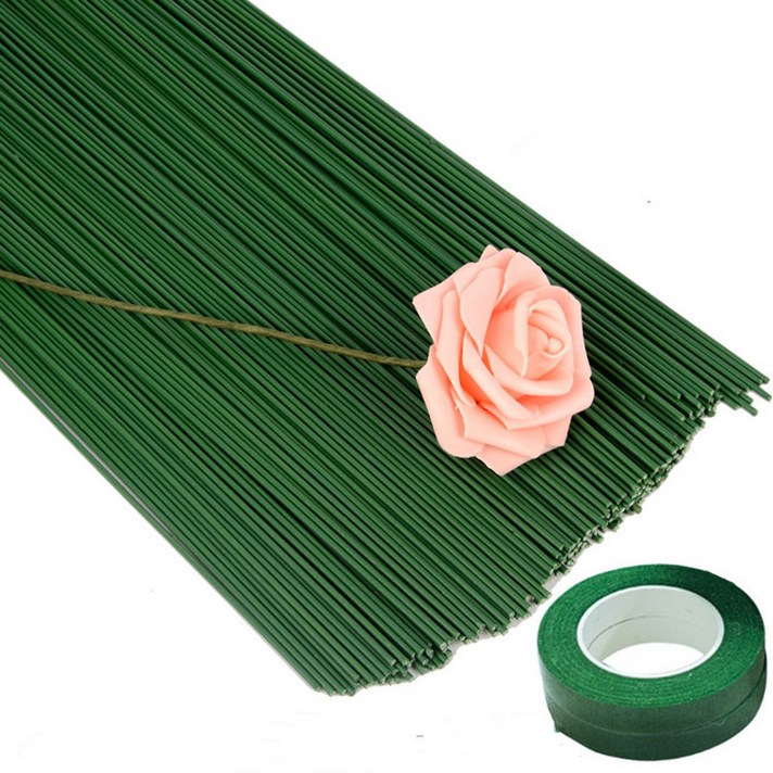 40cm 꽃철사 테이프2개 포함 꽃공예 꽃만들기