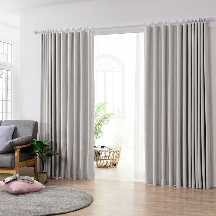 아로아 릴리커튼 무료배송 100프로 암막커튼 열차단 형상기억 자석끈증정 3중직 방한방풍 거실 안방 레일형 핀형커튼 바람막이 커텐