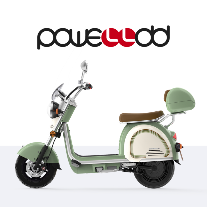 아이마 POWELL DD파웰디디 80km 주행 BOSCH 모터 800W, 아보카도 그린