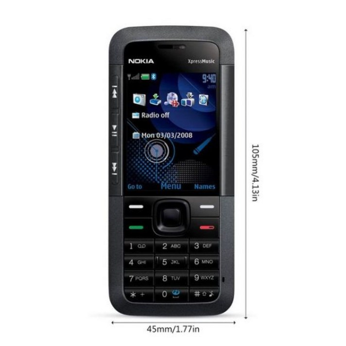 노키아 5310Xm C2 GsmWcdma 315Mp 카메라, 3G 휴대폰, 초박형 휴대폰 키보드,