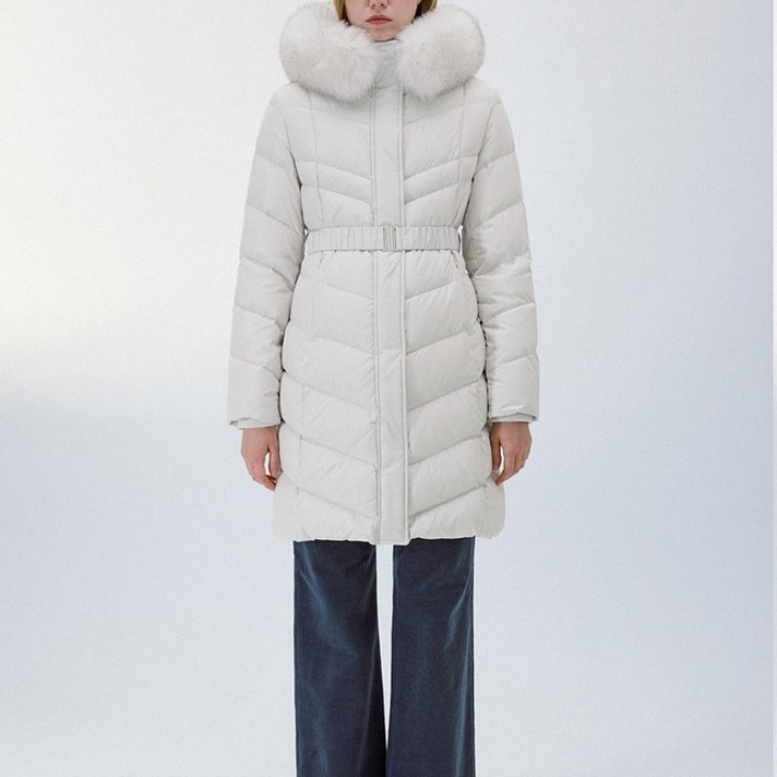 리스트 폭스 퍼 덕다운 패딩TSDJPO82080